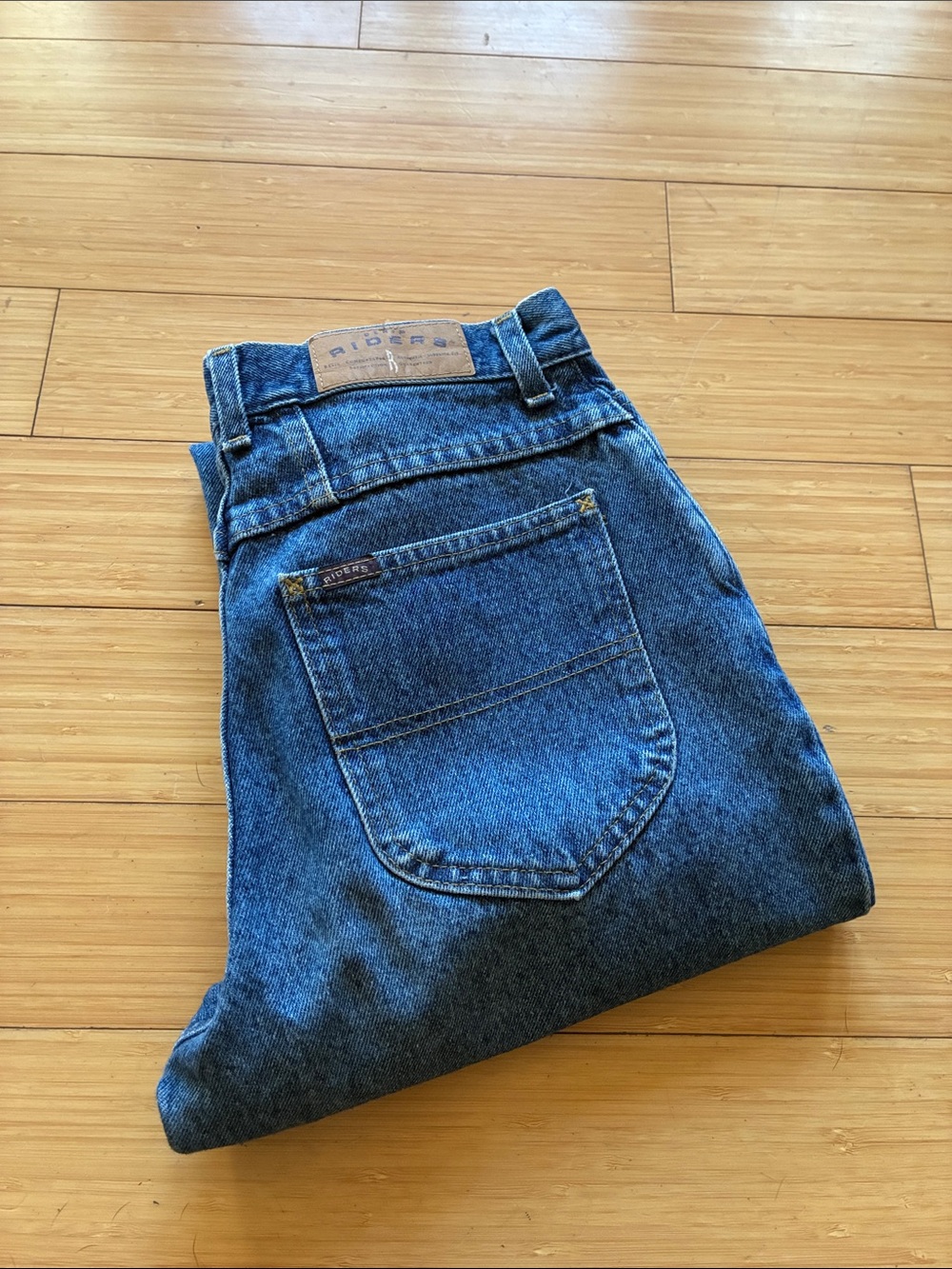 Riders by Lee High-Rise Women's Jeans in Blue Denim